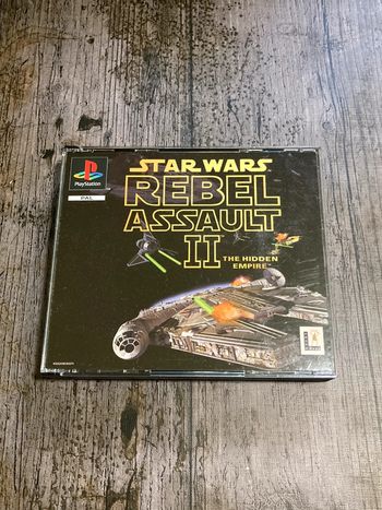 Star Was Rebel assault II Jeu PS1 PAL allemand Sony