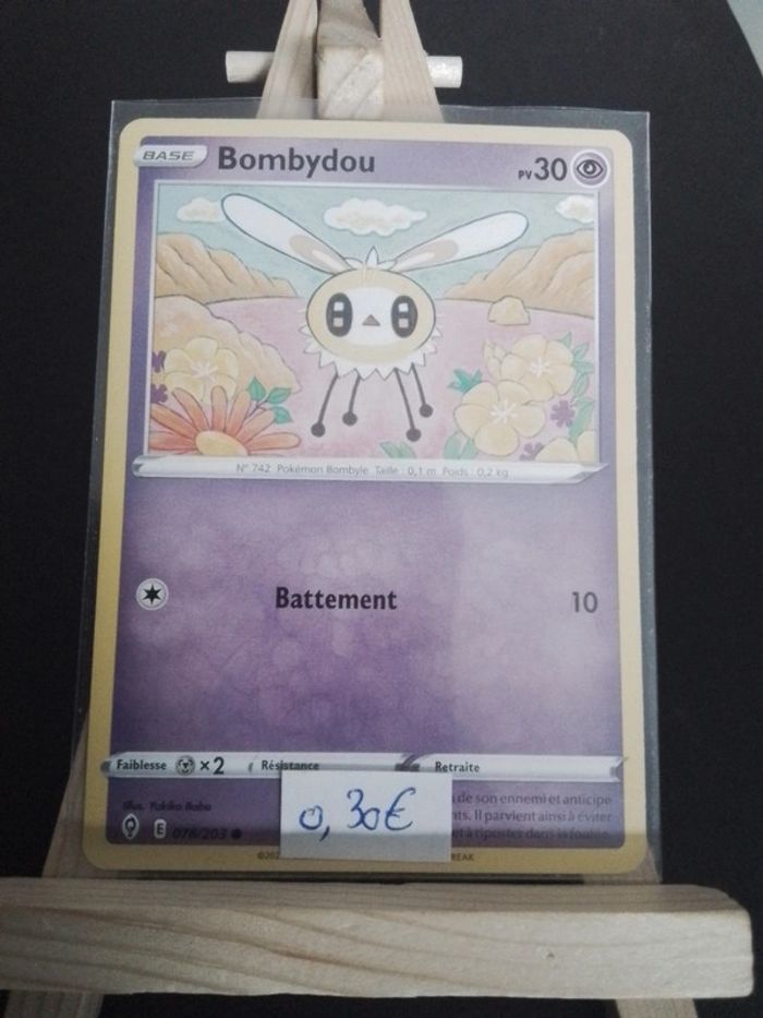 Carte Pokémon Bombydou 78/203