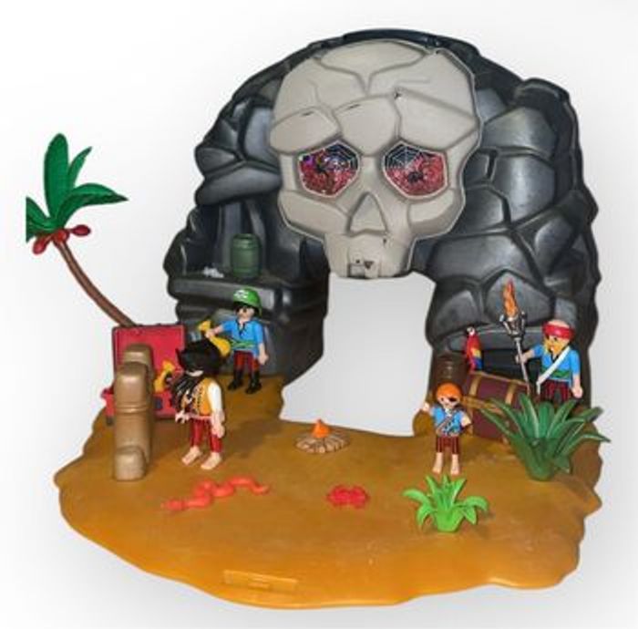 Île pirate playmobil transportable