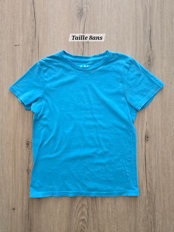 Tee-shirt manches courtes - Taille 8ans - La halle