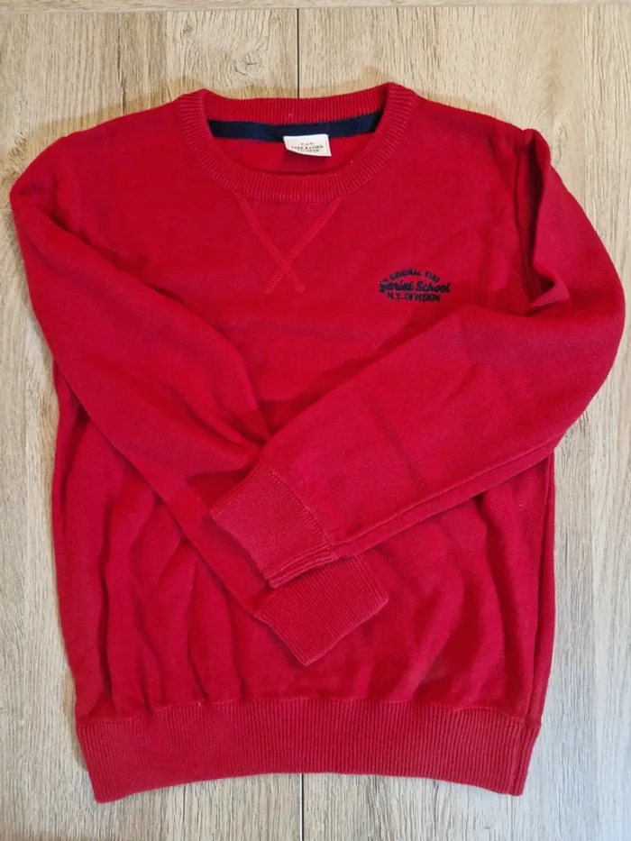Pull fin RAO rouge