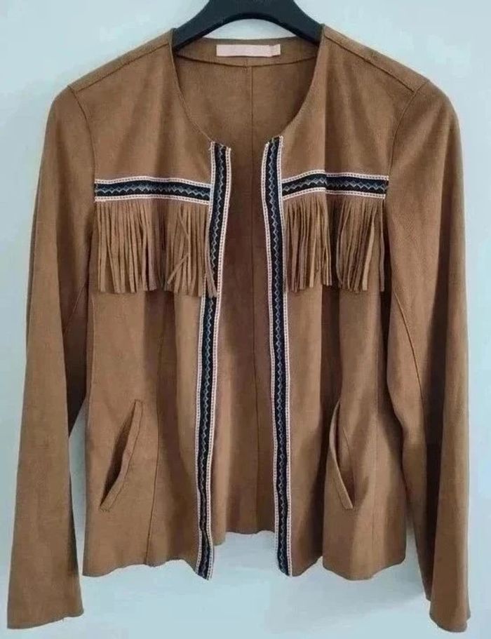 Veste à franges - Aileen paris - taille XXL