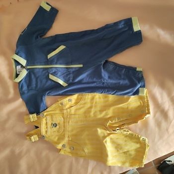 Lot de salopettes 1 an