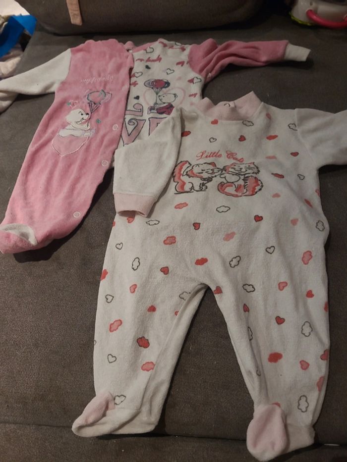 Lot pyjamas fille x2