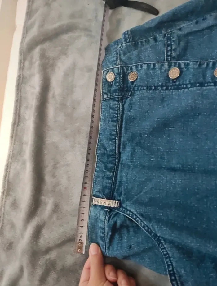 Jupe longue en jeans bleu mexx taille 42 - photo numéro 6