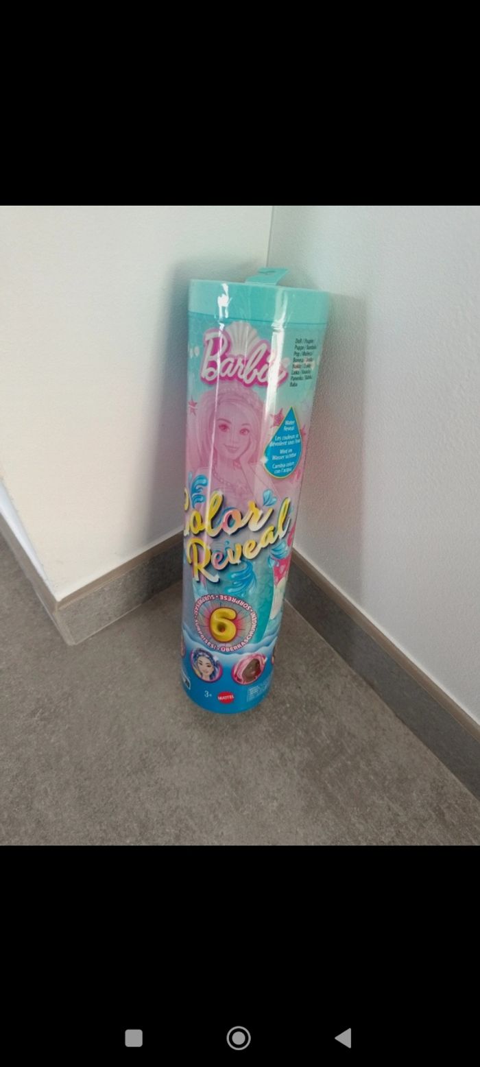 Barbie color reveal sirene neuve