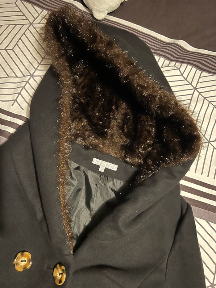 Manteau long à capuche femme etam - photo numéro 3