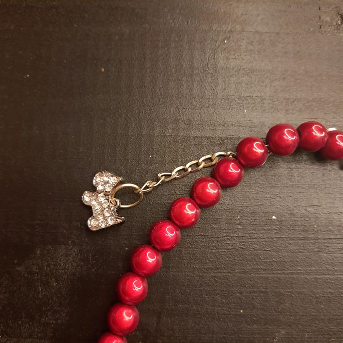 Collier ras de cou bleu blanc rouge - photo numéro 11