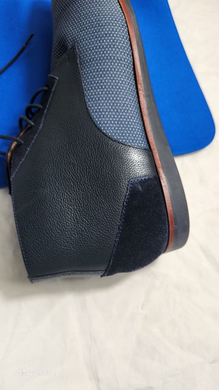 🌹pièce unique ! boots bocage renald bleu - pointure 45 - neuf - photo numéro 9