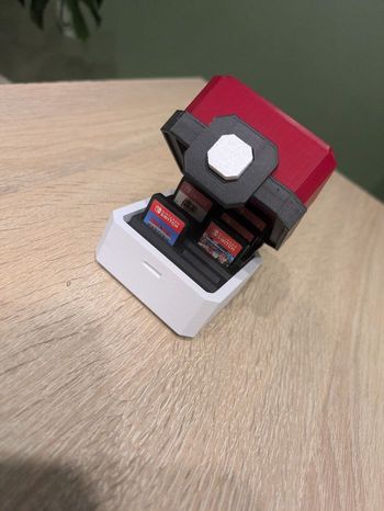 Boîte de Rangement "Pokéball" (10 Jeux Switch) – Fermeture Sécurisée