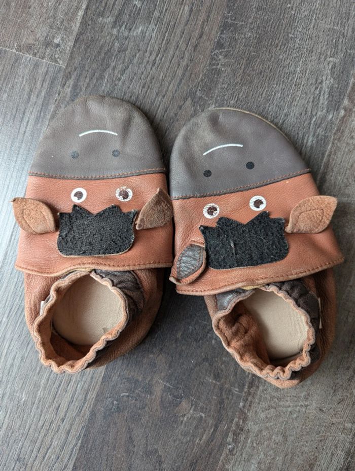 Chaussons cuir souple Tichoups 29 - photo numéro 5