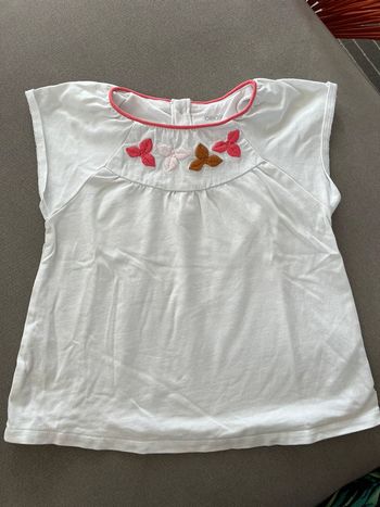 Chemise blanche fille