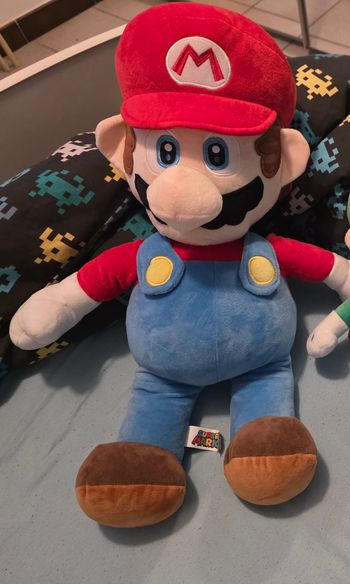 Lot peluches Mario