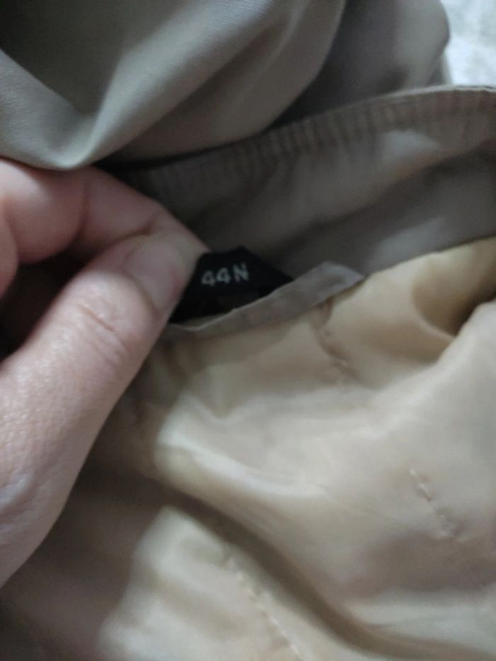 Manteau veste long beige C&A taille 44 - photo numéro 3
