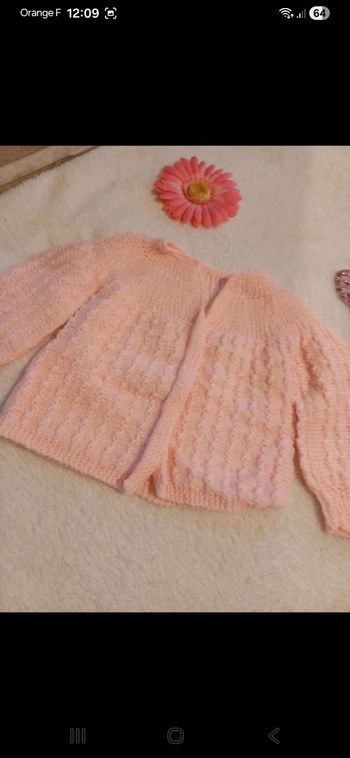 Gilet bébé naissance 