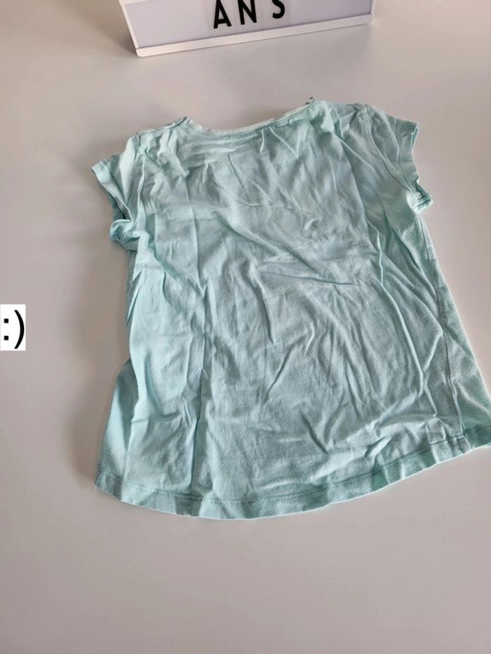 T shirt bleu pâle 8 ans - photo numéro 4