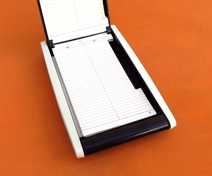 Années 1970 Répertoire téléphonique alphabétique mécanique - photo numéro 3