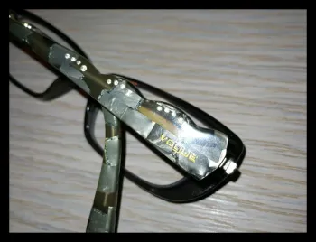 Monture de lunettes à strass VOGUE