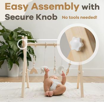 Arche d éveil en bois montessori 