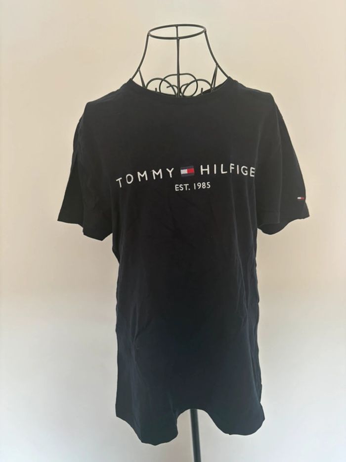 T-shirt noir Tommy Hilfiger - Taille M