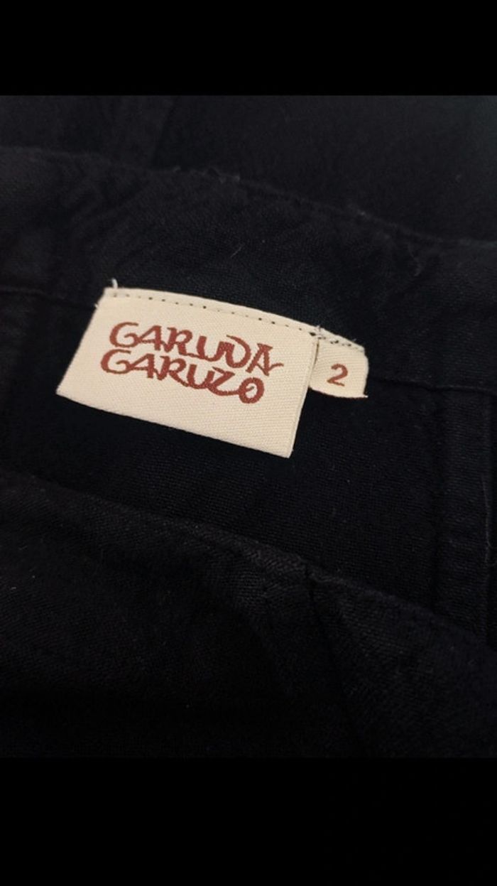 Tee-shirt noir Garuda Garuzo - photo numéro 2