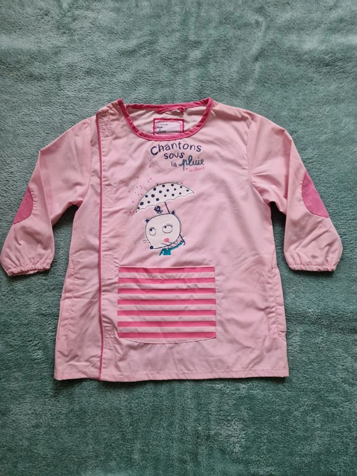 Très joli tablier de peinture 4 ans