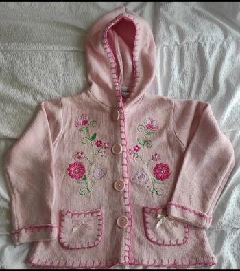 Gilet à capuche fille 4-5 ans