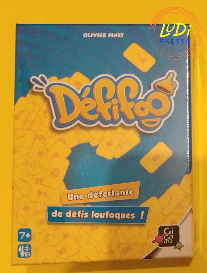 Défifoo - Jeu de société sous emballage