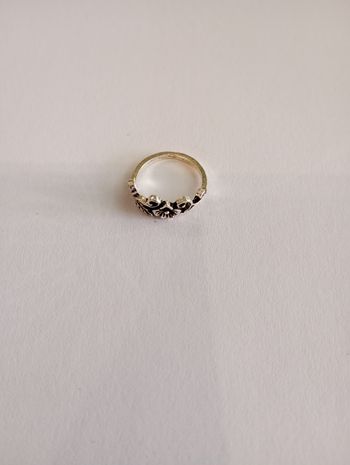 Bague orteil fleur