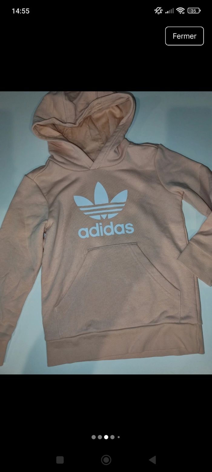 Ensemble jogging fille 4/5 ans rose - photo numéro 3