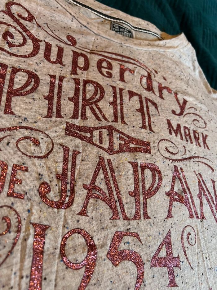 Tee shirt manches longues Superdry taille XS - photo numéro 3