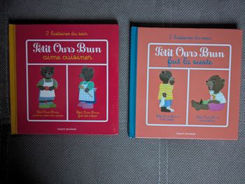 Lot de deux livres Petit Ours  Brun, 4 histoires
