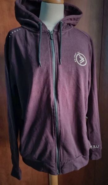 Pull à capuche zippée taille L