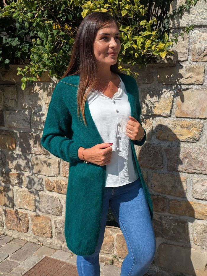 Top fluide Genève blanc col en V dentelle
TU - photo numéro 5