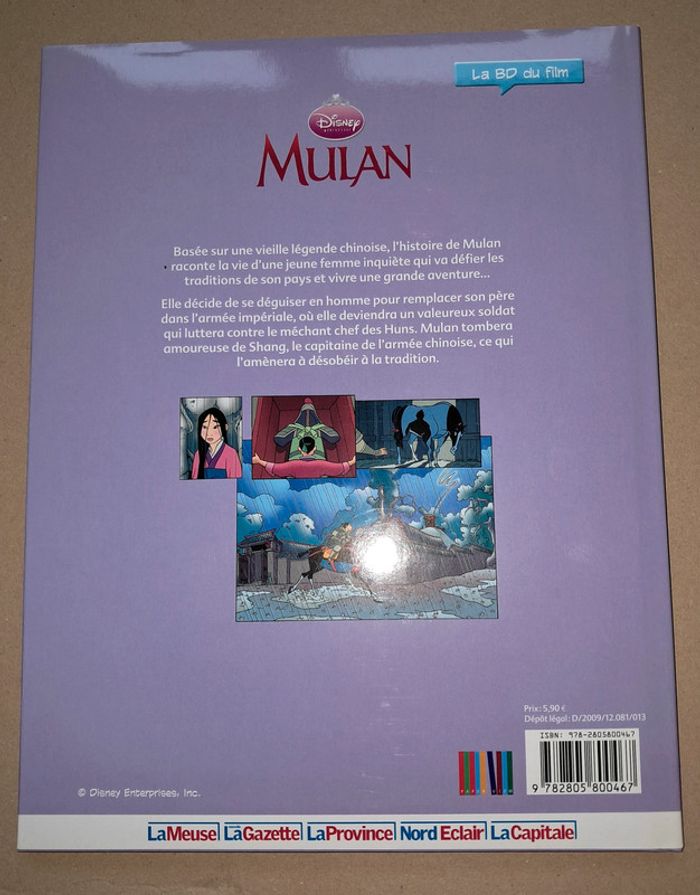 Mulan bande dessinée - photo numéro 2