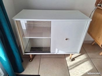 Meuble bar vintage restylé