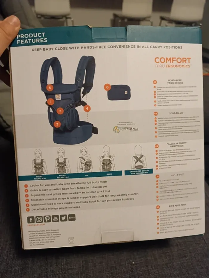 Porte-bébé Omni 360 Ergobaby - photo numéro 3