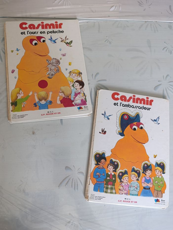 Lot de 2 livres vintage Casimir 1978