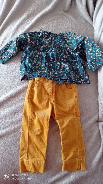 Ensemble Tape à l'oeil pantalon chemise