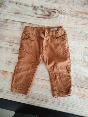 Jean velours Camel