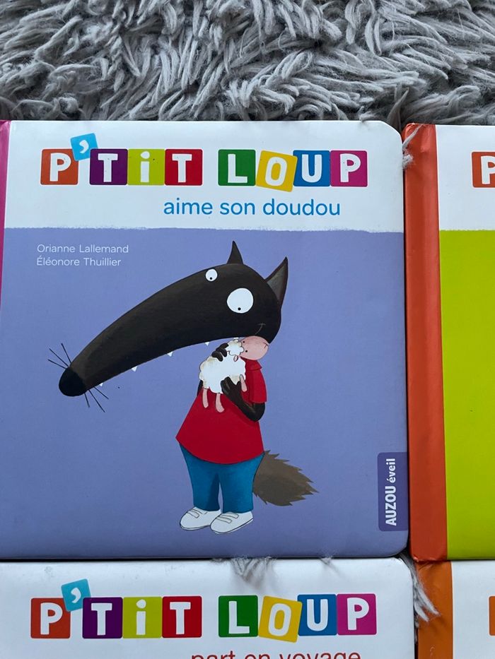 4 livres P'tit loup - Auzou éveil - photo numéro 2