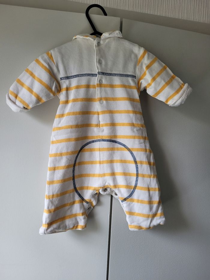 Combi doublée 3 mois 60 cm Sucre d'orge - photo numéro 6