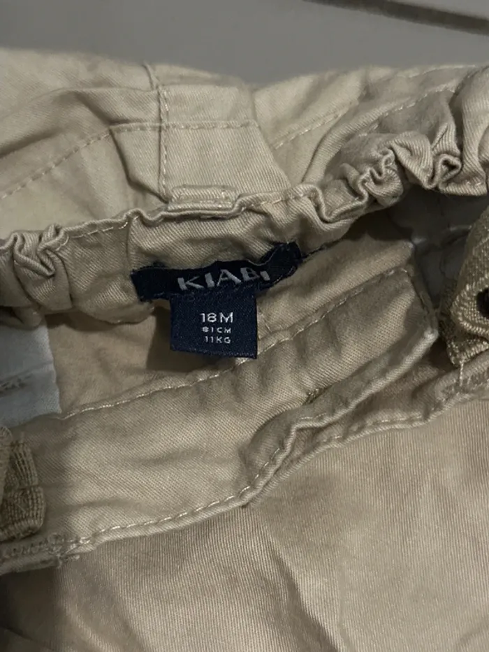 Short beige Kiabi - photo numéro 3