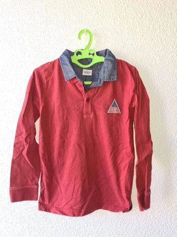 polo Bordeaux Tape à l'œil