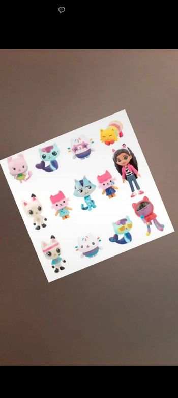 Lot de figurine Gabby chat