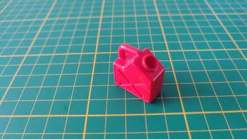 Jerrican bidon d'essence rouge pièce détachée Playmobil #D54