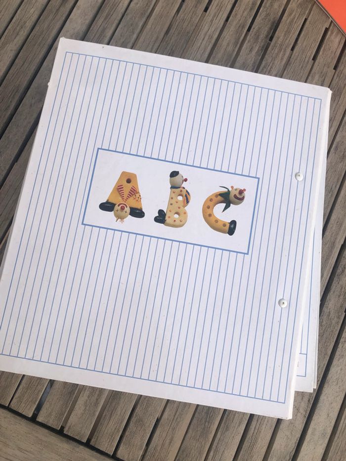 Livre classeur et fiches apprendre la page à sel facile édition Fabbri rétro vintage 1999 - photo numéro 2