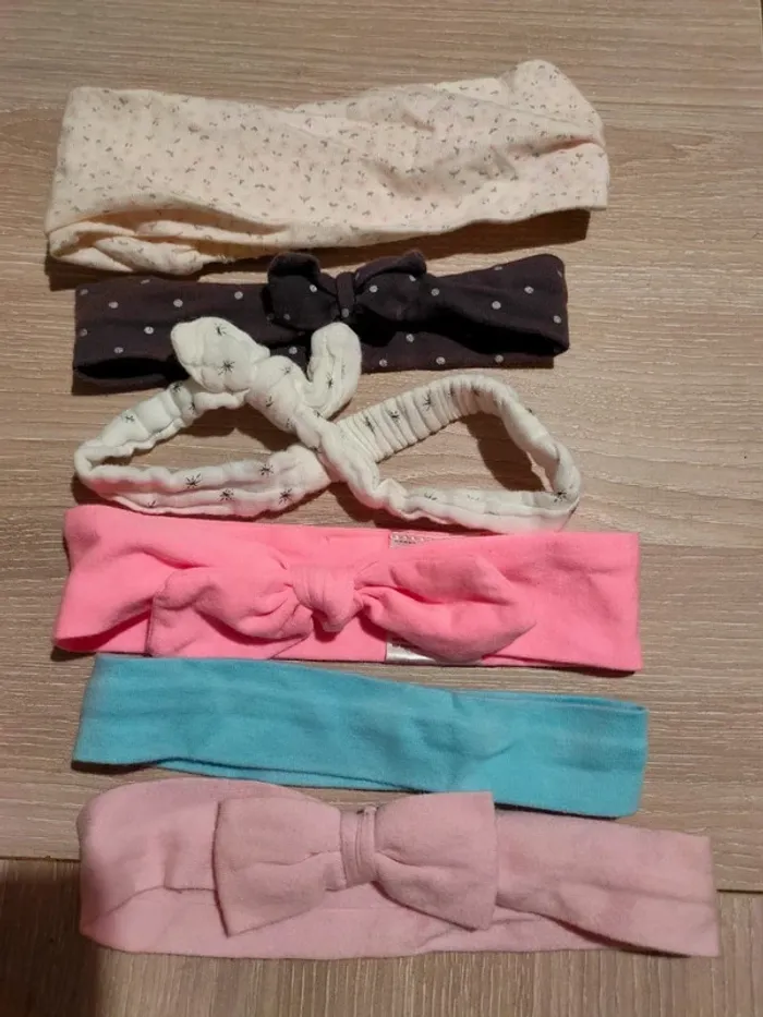 Lot de 6 bandeaux