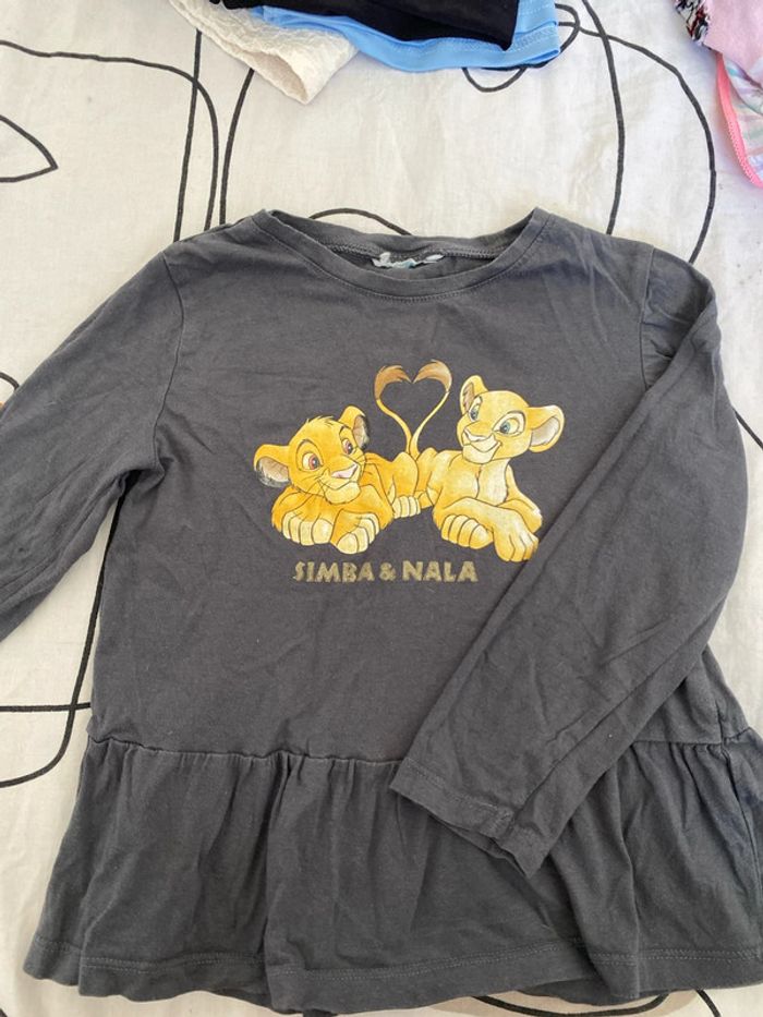 haut t-shirt manche longue taille 5 ans - photo numéro 2