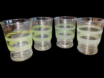 Verres givrés
